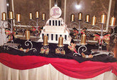 Dalmazio Design Sweet 16 Candelabra Bows Rental